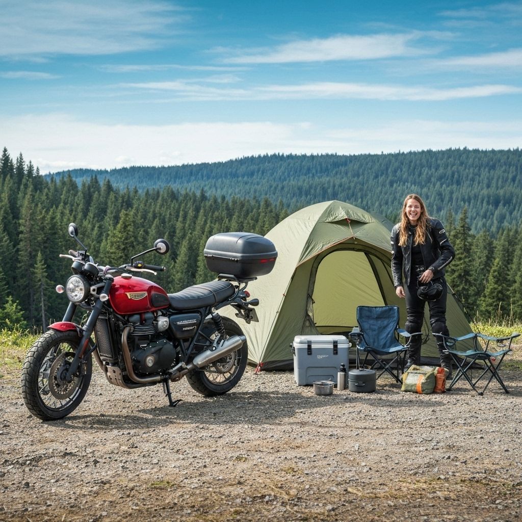 Motorcycle Camping